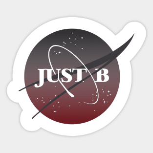 JUST B (NASA) Sticker